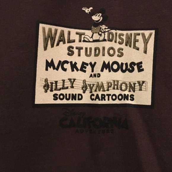MICKEY MOUSE SWEATSHIRT WALT DISNEY HOODIE Womens size Small - Picture 6 of 15